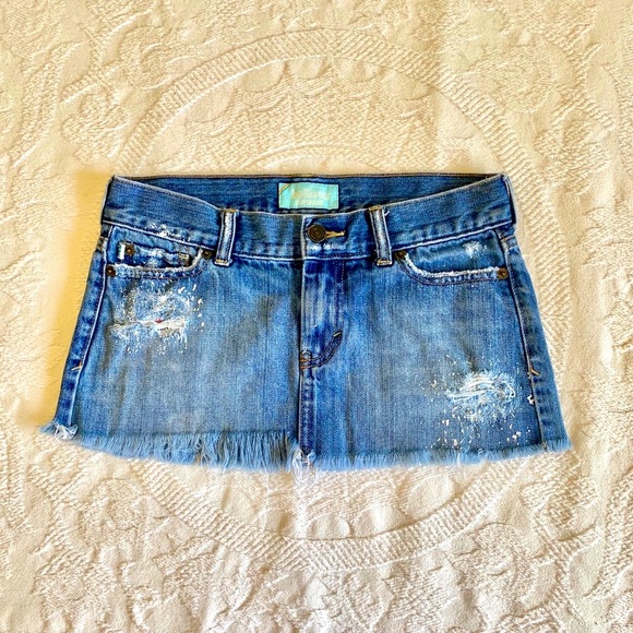 Vintage Hollister Denim Jean Skirt - Picture 4 of 7